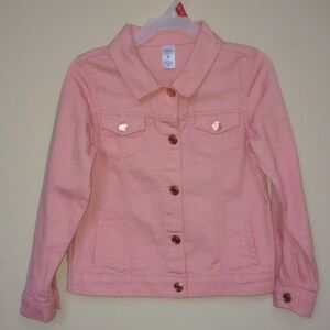 PRICE🔽 Carter's Pink Denim Jacket